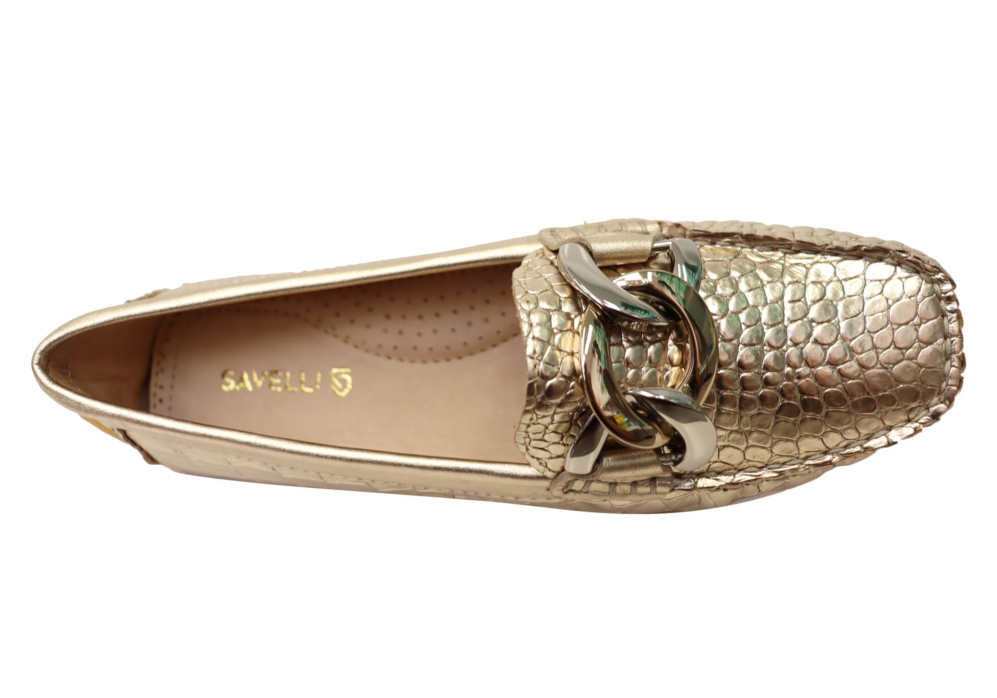 Savelli Emile Women's Comfortable Leather Loafers - Handmade in Brazil - Perfect for Work, Travel & Casual Wear