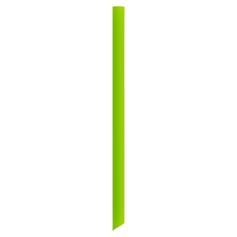 Eco-Friendly Compostable PLA/PBAT Boba Straws - 100 Count Green Biodegradable Drinking Straws for Bubble Tea, Smoothies & Cold Beverages