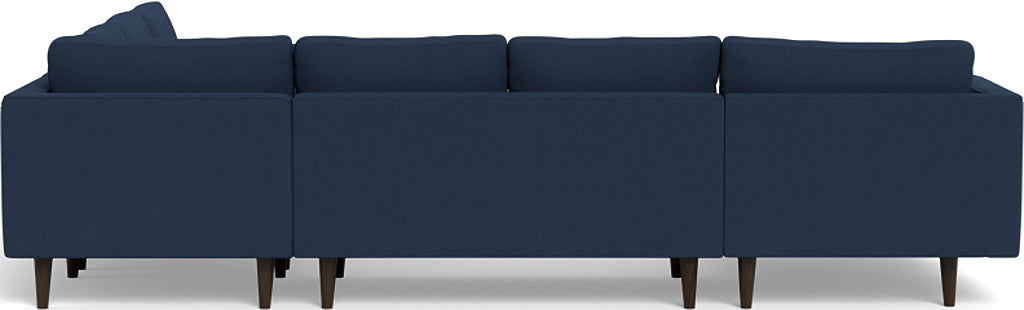 Ladybird 133 Left Chaise Corner Sectional Sofa - Modern L-Shaped Couch for Living Room, Family Room & Lounge Areas