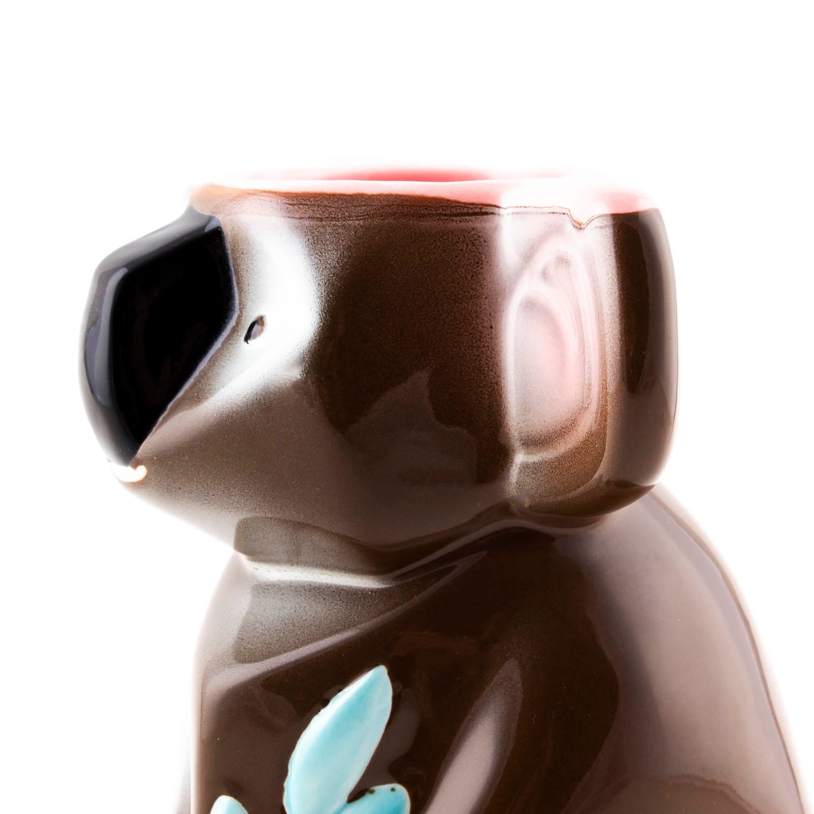 BarConic® Koala Tiki Cups - 12oz Tropical Themed Drinking Glasses for Cocktails, Mocktails & Party Drinks - Perfect for Luau, Beach Parties & Summer Gatherings
