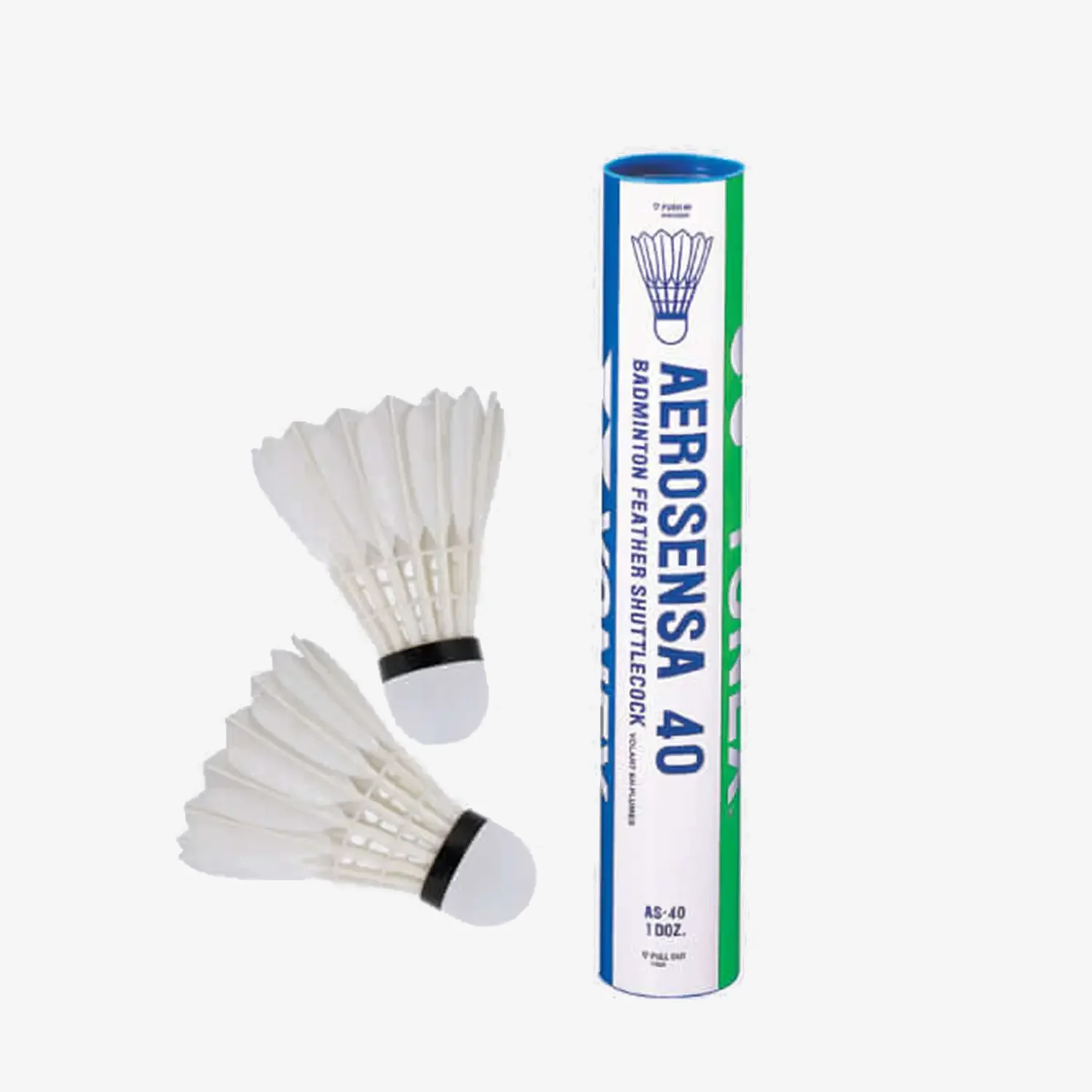 Yonex Aerosensa 40 Feather Badminton Shuttlecocks - Premium Tournament Grade Feather Birdies for Professional & Recreational Play - Perfect for Indoor Badminton Matches, Training & Club Games