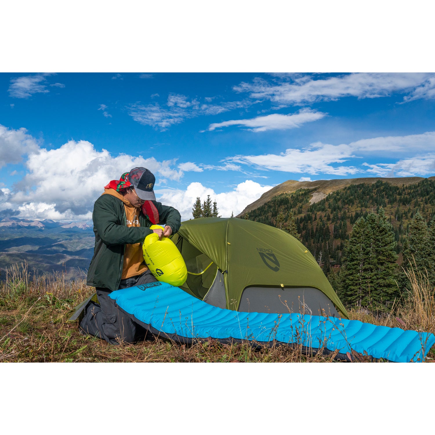 Nemo Quasar 3D Sleeping Pad - Ultralight Inflatable Camping Mat for Backpacking, Hiking & Outdoor Adventures - Perfect for Camping, Travel & Backpacking Trips