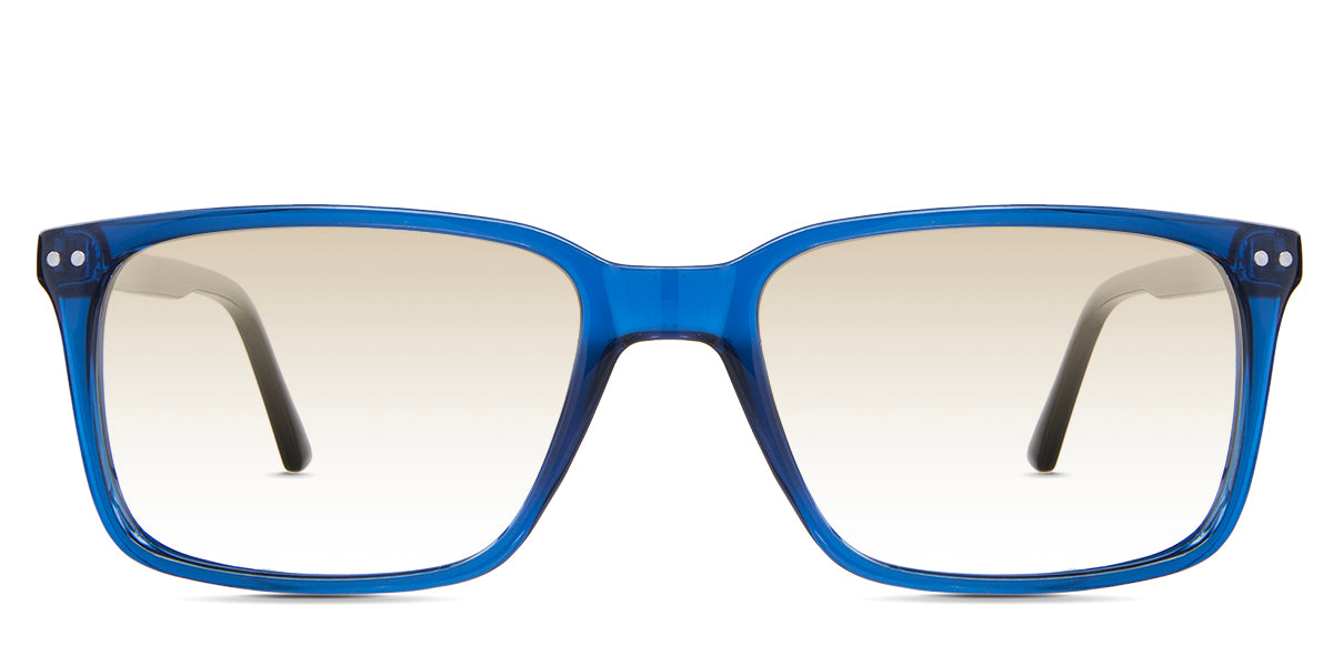 Dante Men's Prescription Tinted Glasses - Stylish UV Protection Eyewear for Driving, Reading & Outdoor Activities