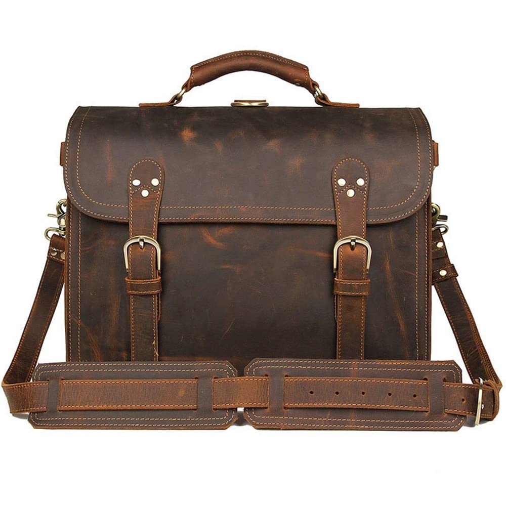 Large Capacity Vintage Travel Backpack - Multifunctional Messenger Bag for Women & Men, 42 x 33 x 20cm (Color A) - Perfect for Commuting, Business Trips & Weekend Getaways