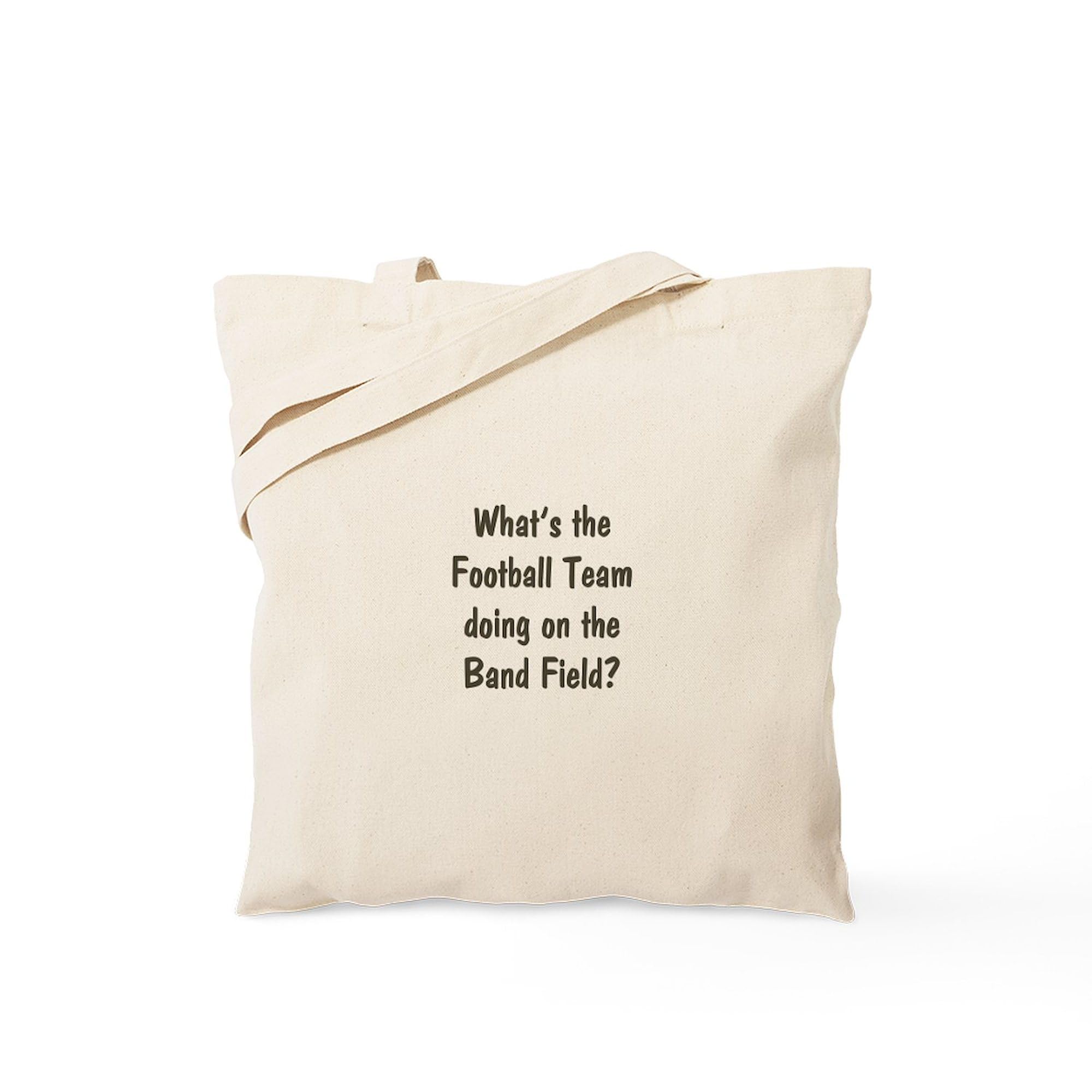 Band Geek Tote Bag - Natural Canvas Reusable Shopping Bag for Music Lovers | Perfect for School, Groceries & Band Practice