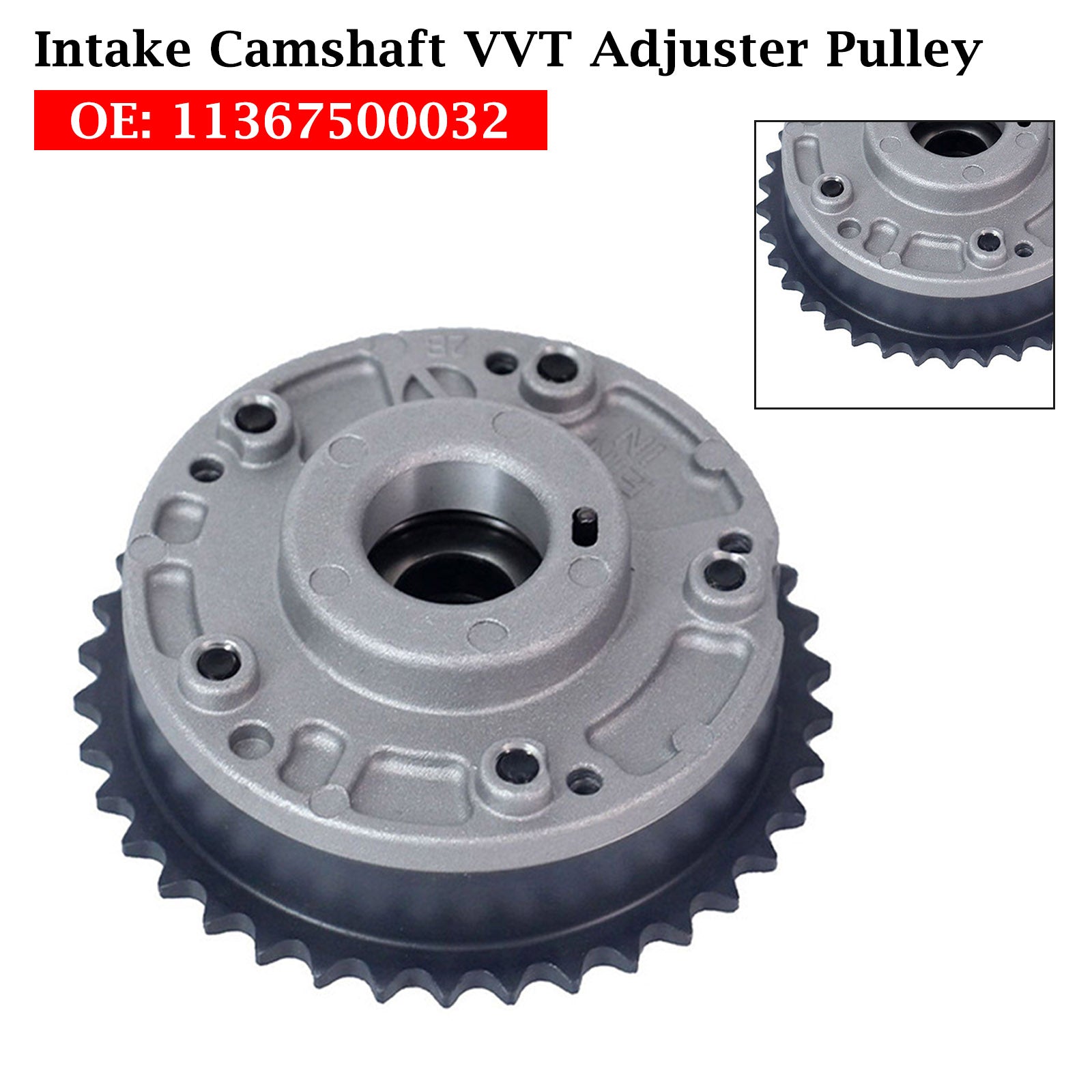 BMW E46 E81 E82 E87 E90 E91 Intake Camshaft VVT Adjuster Pulley Replacement - High Performance Engine Part for Smooth Variable Valve Timing - Perfect for DIY Repairs & Professional Mechanics