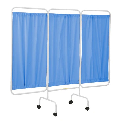 3-Panel Portable Medical Privacy Screen - Made in USA - Perfect for Hospitals, Clinics & Home Healthcare