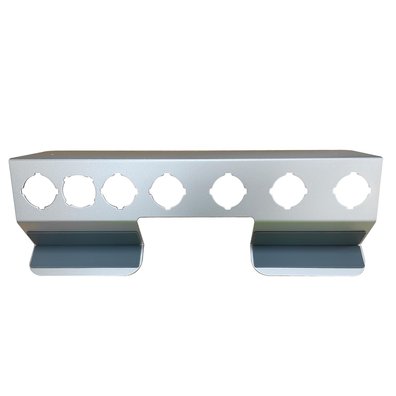 Dyson Airwrap Storage Stand Holder - Metal Wall Mount for 8-Hole Styler & Accessories | Space-Saving Organizer for Home, Bedroom & Bathroom | Silver (Stand Only) | Perfect for Salon-Style Styling & Clutter-Free Vanity