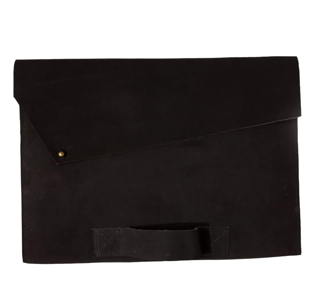 Premium Genuine Leather Laptop Sleeve Case for MacBook Pro & Air - Slim Protective Cover with Portfolio Pocket | Perfect for Business, Travel & Daily Commute