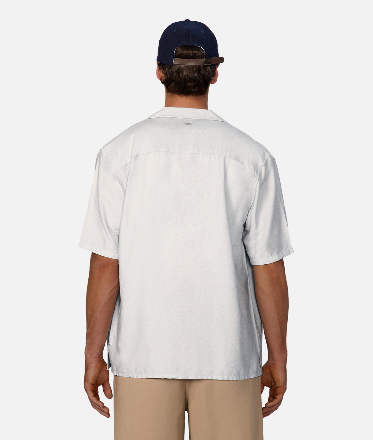 New Periera Short Sleeve Shirt for Men - Silver Blue Casual Button Down Shirt | Perfect for Office, Date Night & Summer Outings