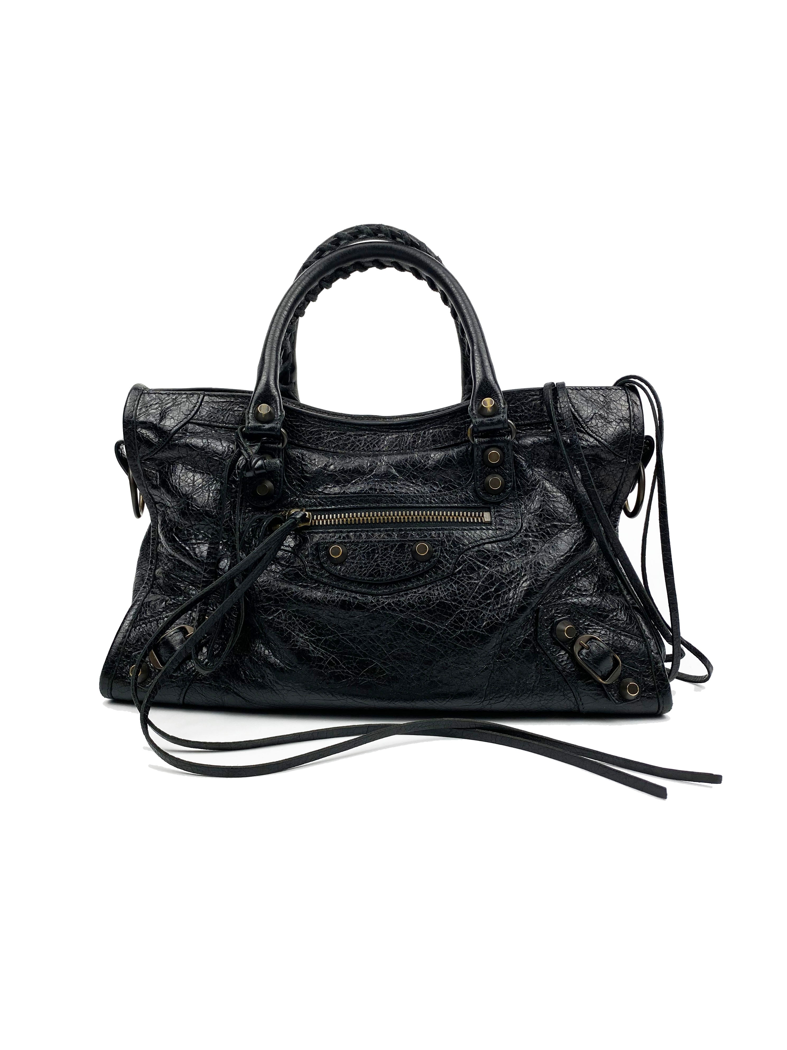 Balenciaga Small City Bag - Stylish Leather Crossbody Handbag for Women | Perfect for Everyday Use, Travel & Shopping