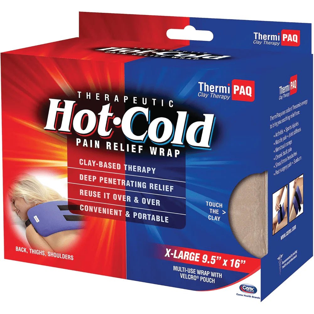 Hot & Cold Therapy Pack for Pain Relief - Adjustable Temperature Gel Ice Pack for Muscle, Joint, Back Pain - Perfect for Sports Injuries, Post-Surgery Recovery & Arthritis Comfort