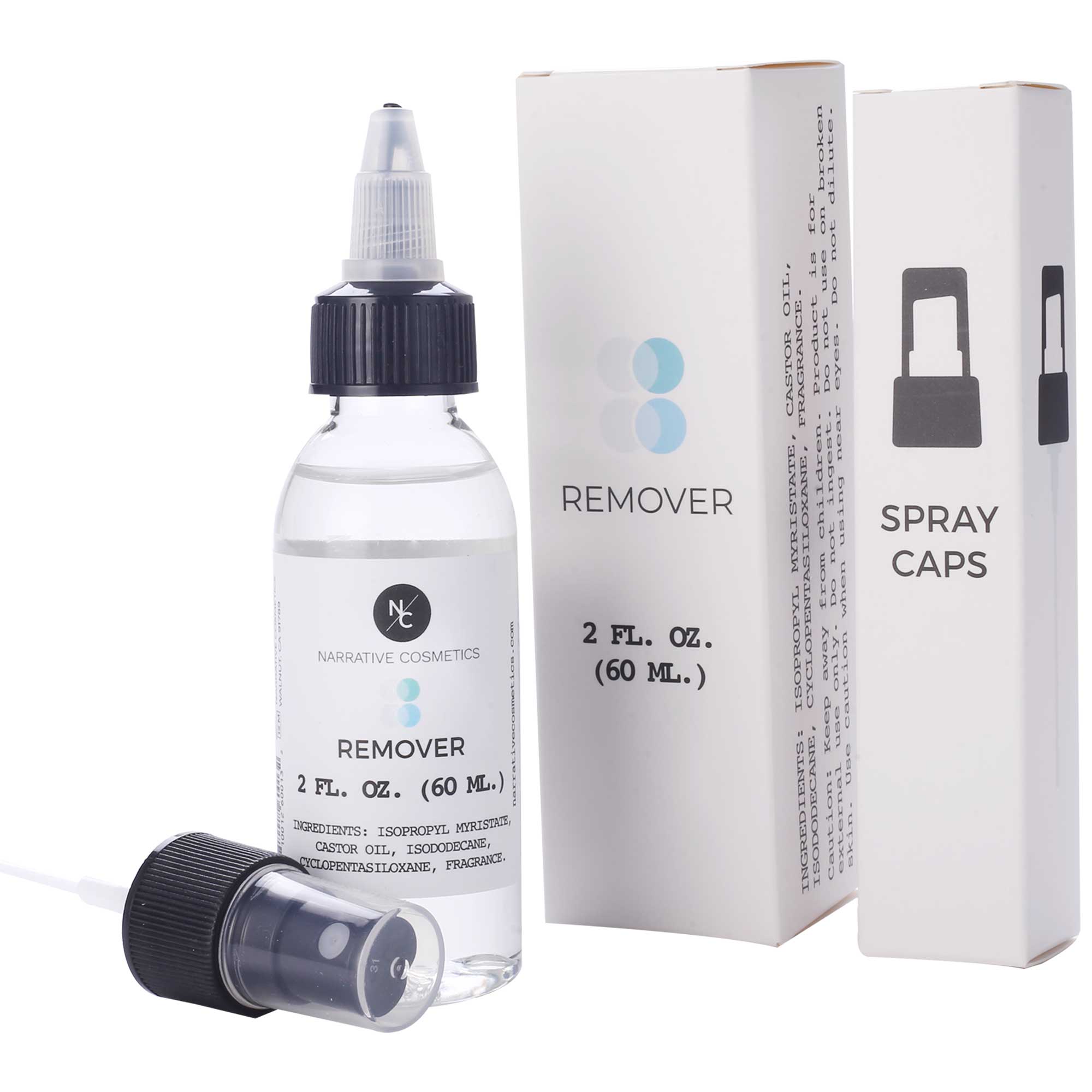 Alcohol-Free Makeup Remover for Alcohol-Activated Makeup | 2 Fl Oz (60ml) | Gentle Cleansing for Sensitive Skin & Stage Makeup Removal