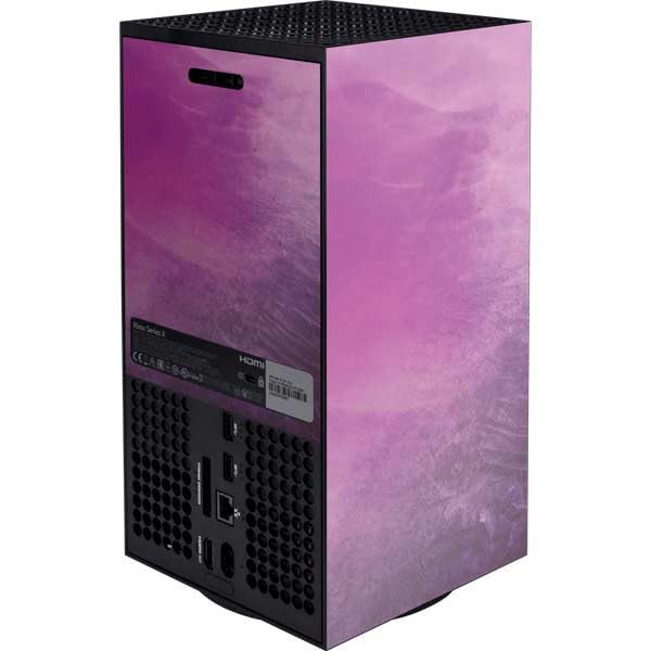 Skinit Purple Space Marble Gaming Skin Decal for Xbox Series X Console - Protective Vinyl Wrap with Custom Design for Gamers & Home Entertainment Setup