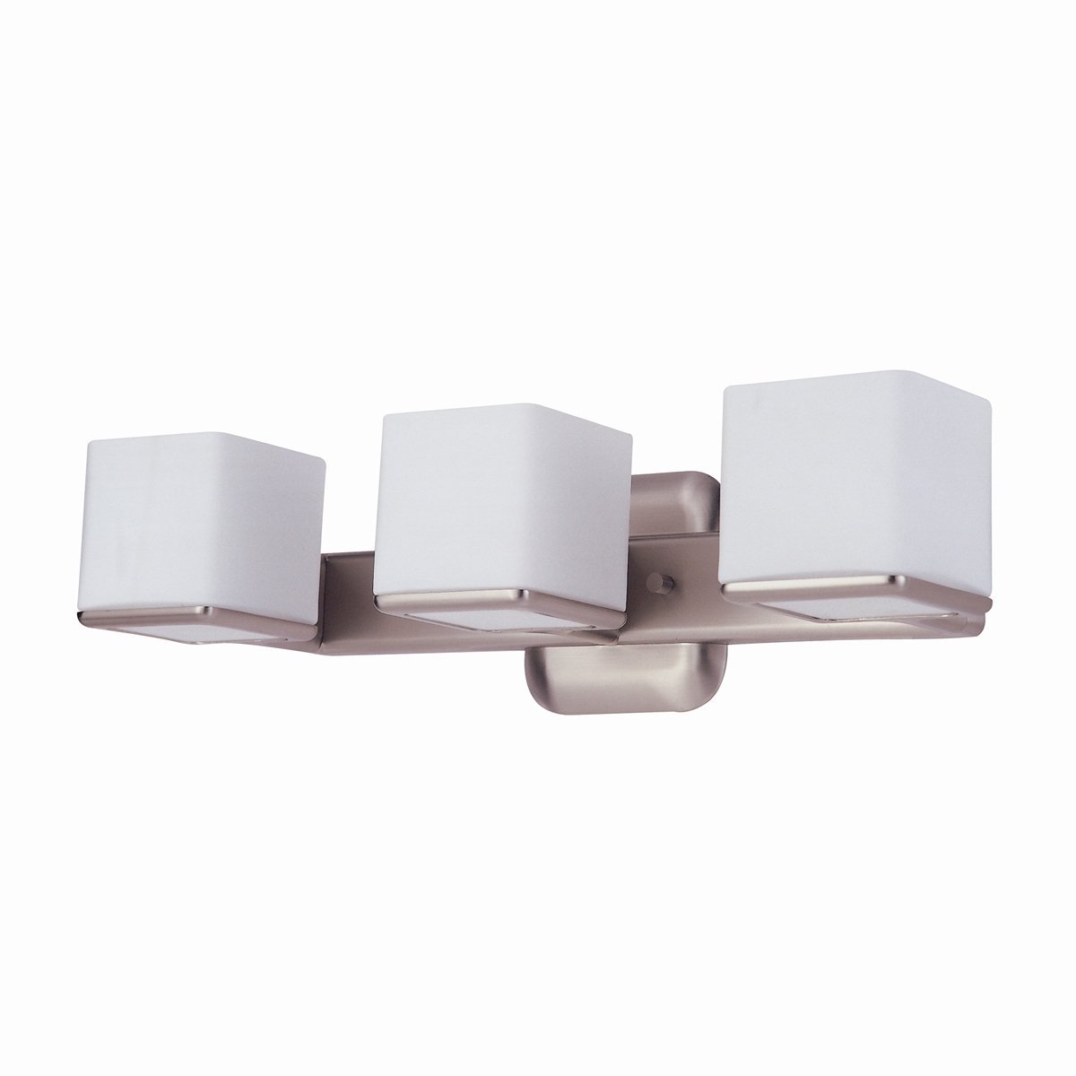 DVP4743BN 3-Light Modern Whirlwind Bathroom Vanity Light Fixture - Waterproof LED Ceiling Light for Bathroom, Powder Room & Spa