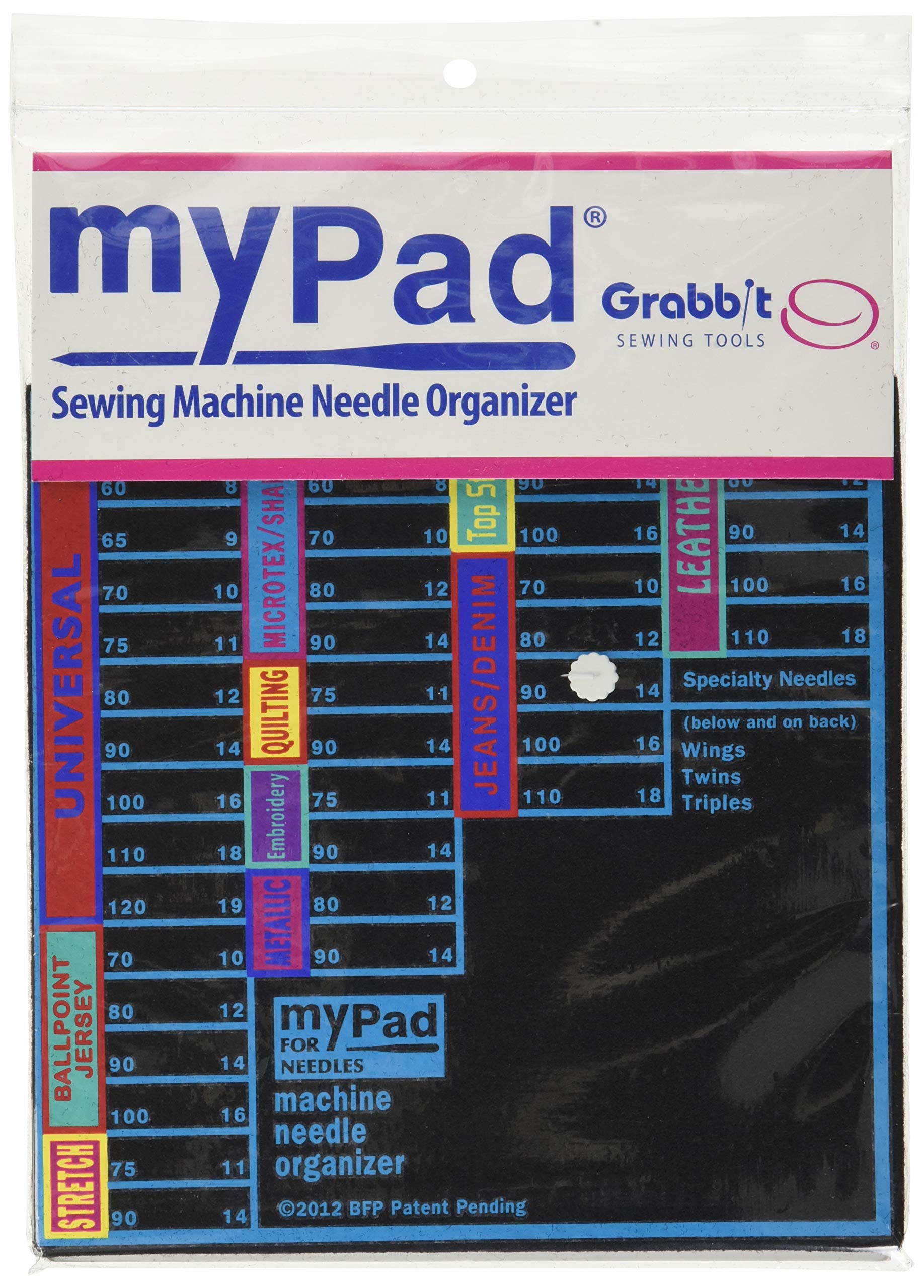 myPad Needle Organizer for Sewing Machine - Portable & Durable Needle Storage Case for Quilting, Embroidery, and Crafting (Perfect for Home & Travel Use)