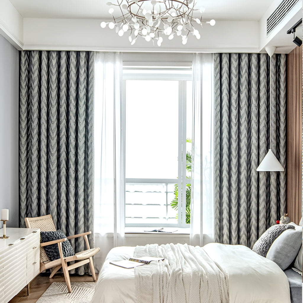 Amayah Blackout Curtains for Bedroom - Custom Room Darkening Drapes for Better Sleep & Privacy - Perfect for Nurseries, Home Theaters & Shift Workers
