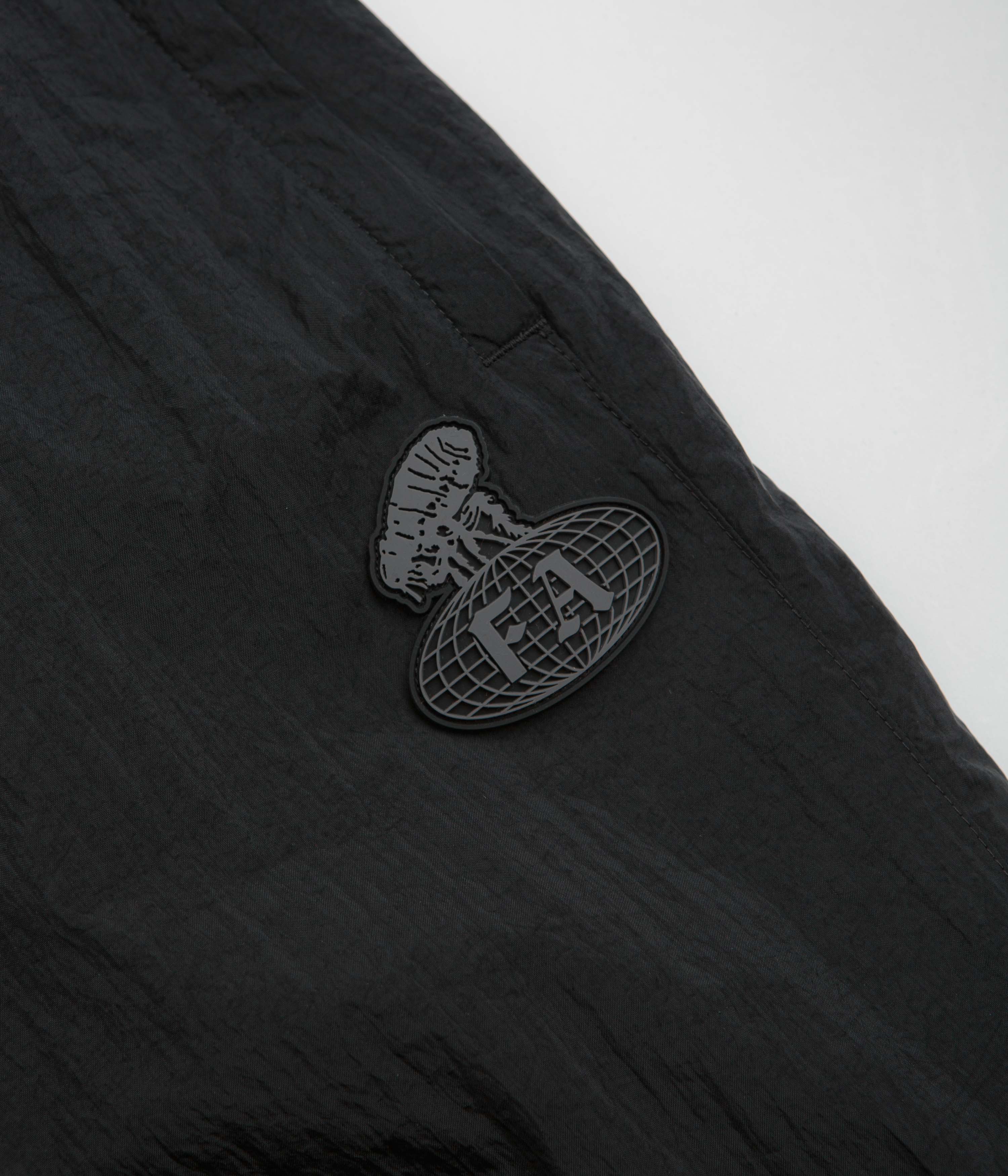 Adidas x Fucking Awesome Aloxe Track Pants - Black & Granite Color - Stylish Athletic Joggers for Running, Gym & Streetwear Fashion