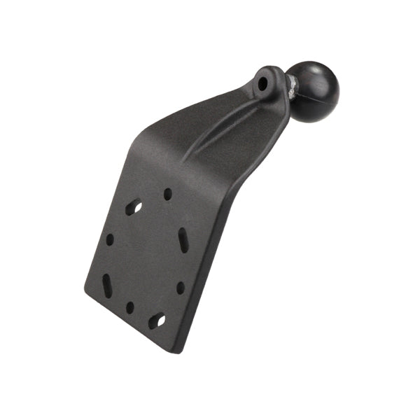 RAM B-125BU Curved Extension Base with 1-Inch Ball Mount for Vehicle Phone & GPS Holder - Perfect for Trucks, SUVs and Off-Road Adventures