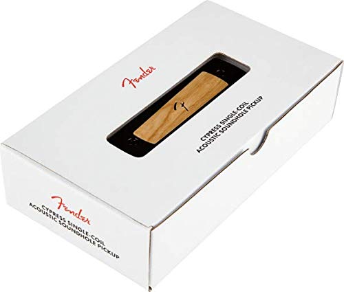 Fender Cypress Single-Coil Acoustic Guitar Soundhole Pickup - Perfect for Live Performances & Studio Recording