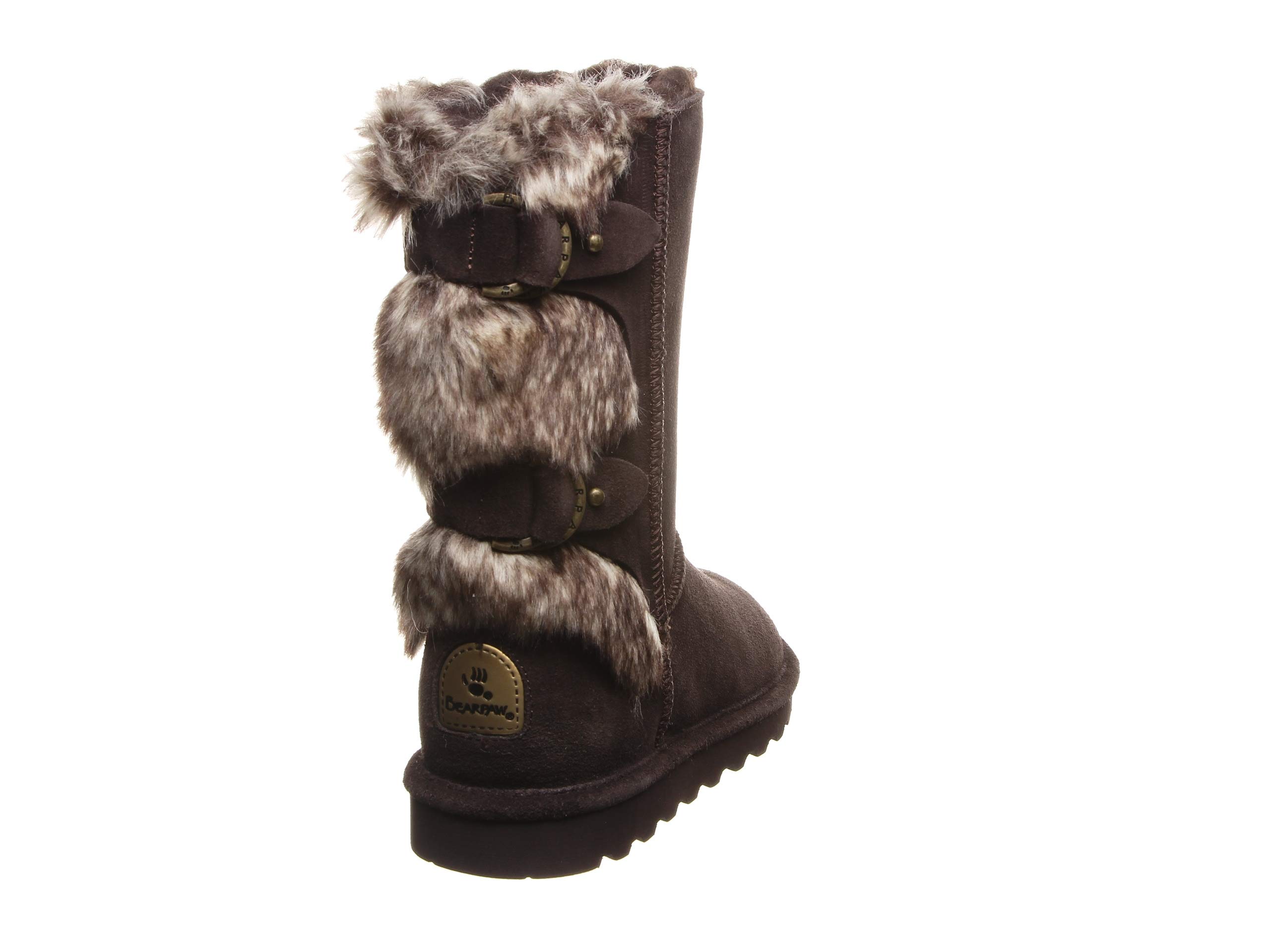 BEARPAW Women's Eloise Suede Slip-On Winter Boots - Comfortable & Warm, Multiple Colors Available | Perfect for Casual Outings, Snow Days & Cozy Indoor Wear