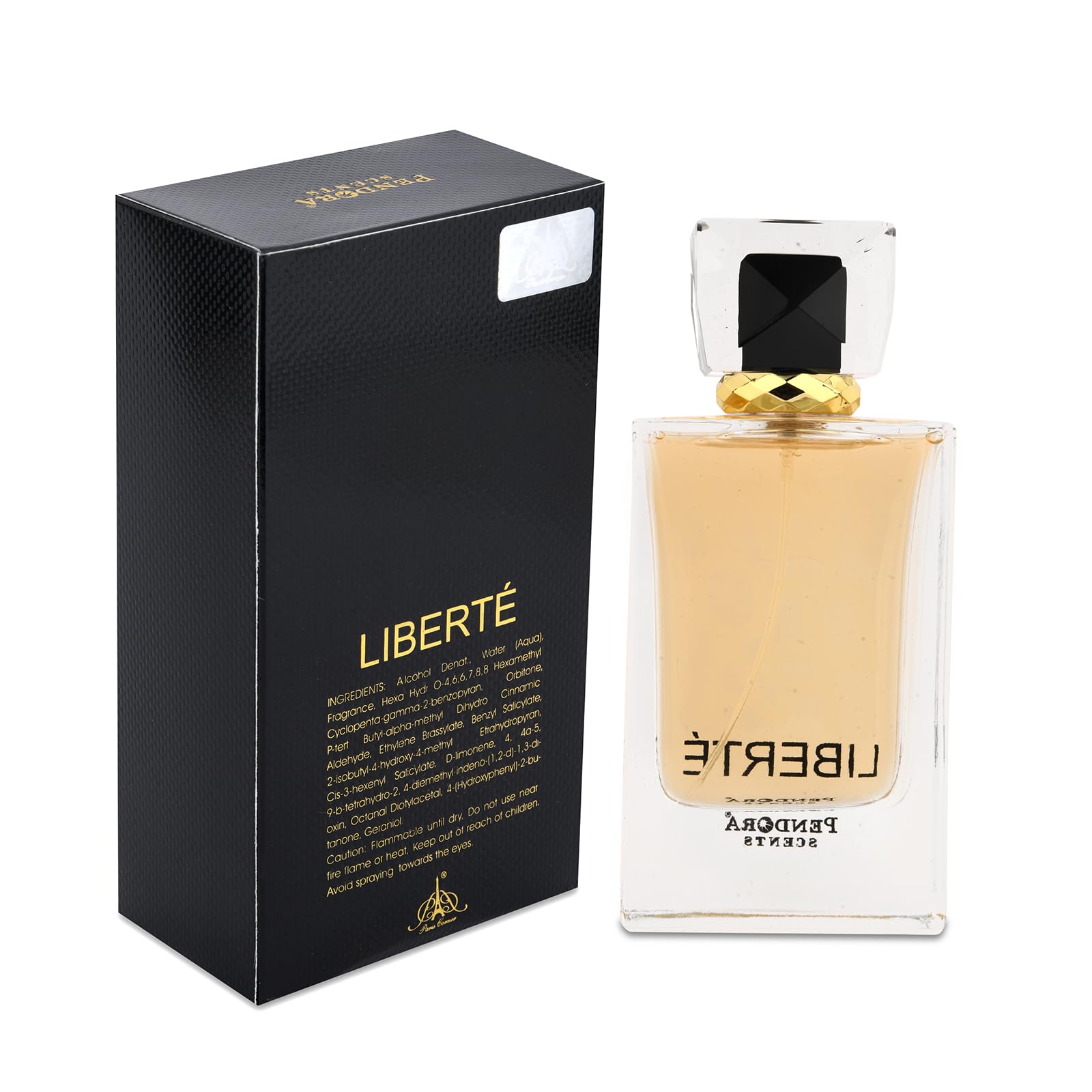 PENDORA SCENTS Liberte EDP - 100ml Unisex Perfume | Long Lasting Eau De Parfum | Luxury Fragrance for Men & Women | Day & Night Wear | Office, Date & Special Occasion Scent