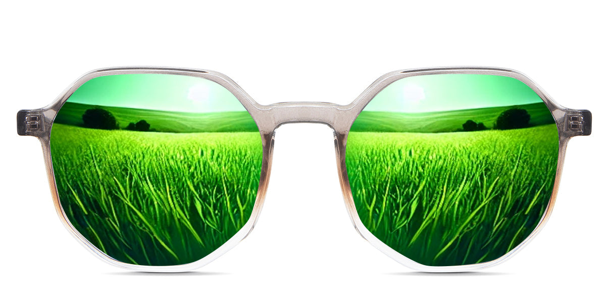 Kamila Women's Prescription Sunglasses - UV Protection, Polarized Lenses for Driving, Outdoor & Fashion Use