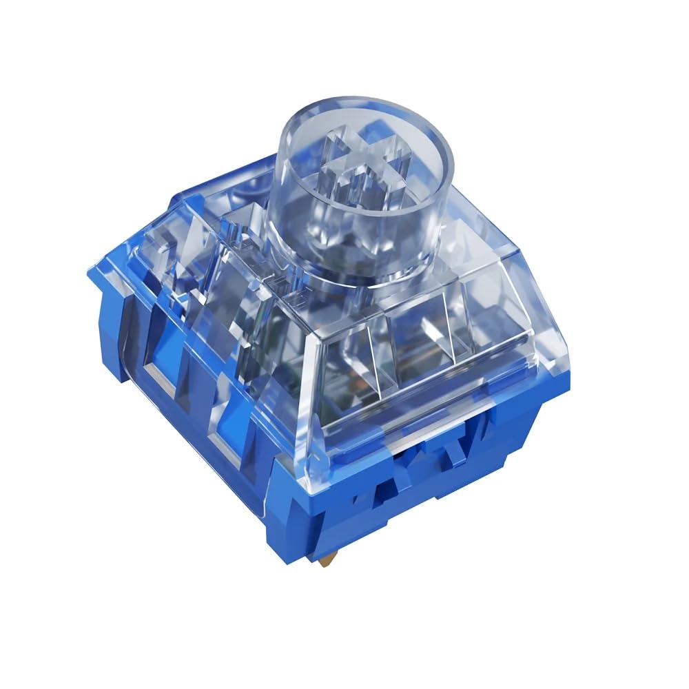 Hush Deep Sea Switch Pro RGB SMD Mechanical Keyboard Switches - 70pcs Linear Islet Switches for DIY Gaming Keyboards | Smooth Typing & Fast Response for PC Gaming & Office Work