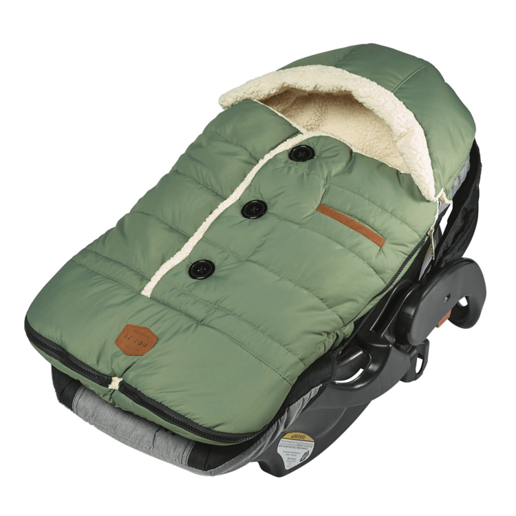 JJ Cole Urban Bundle Me Infant Car Seat Cover - Soft & Warm Winter Car Seat Liner for Babies - Perfect for Strollers, Car Seats, and Outdoor Adventures