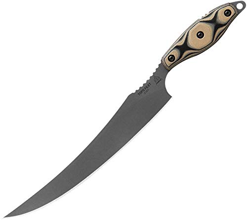 Premium Tops Knives FIL-01 Fillet Knife with Kydex Sheath - Sharp Fishing Knife for Cleaning Fish, Hunting & Outdoor Adventures