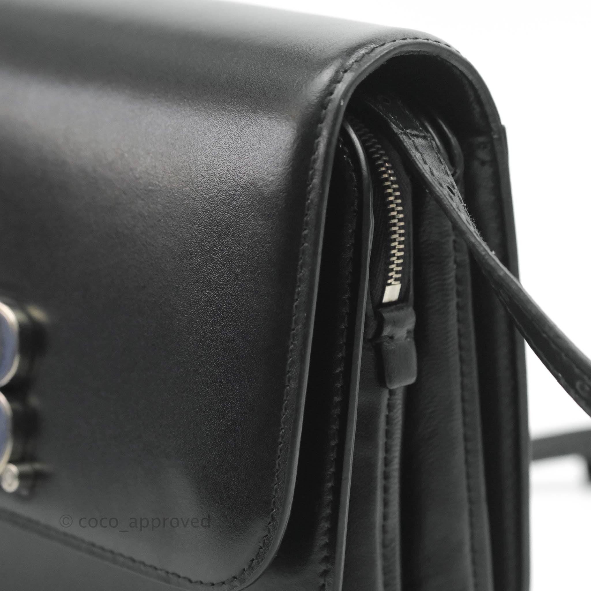 Balenciaga Small B Bag in Black Box Calfskin with Silver Hardware - Perfect for Everyday Luxury & Evening Outings