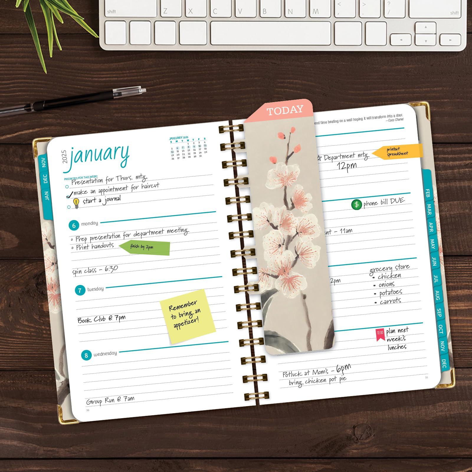 2025 Hardcover Planner - 5.5