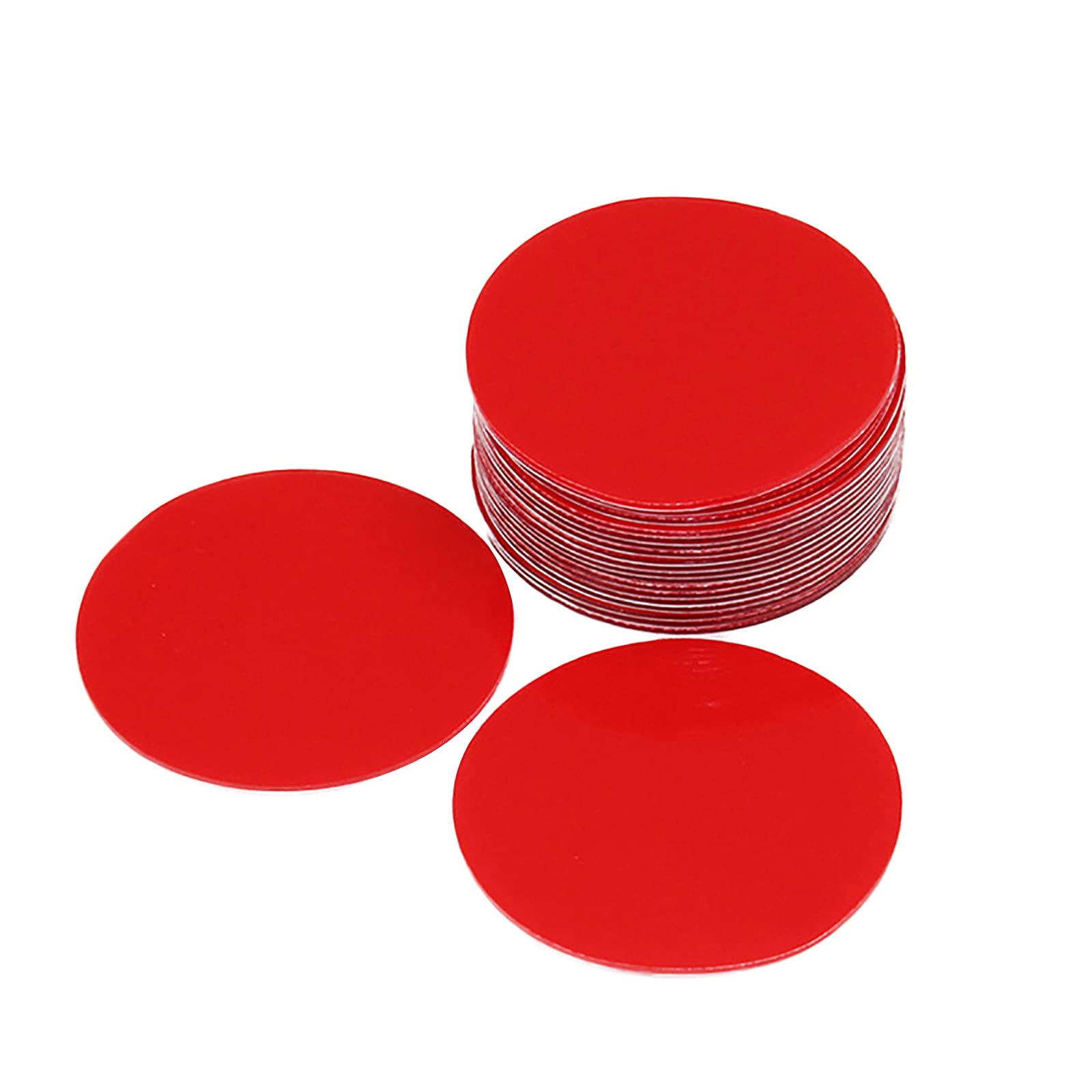 Round Adhesive Double-Sided Stickers for Office & Home - Transparent Dot Tools for Chairs & Cars