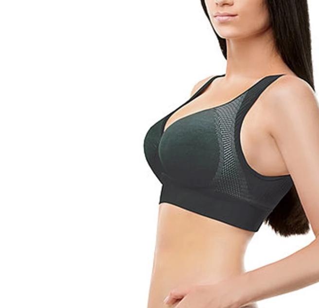 Sankom Patent Bra - Wireless Comfort Support for Women, Seamless Soft Cup Bra for Daily Wear, Yoga, Workout & Sleep - Plus Size Options Available