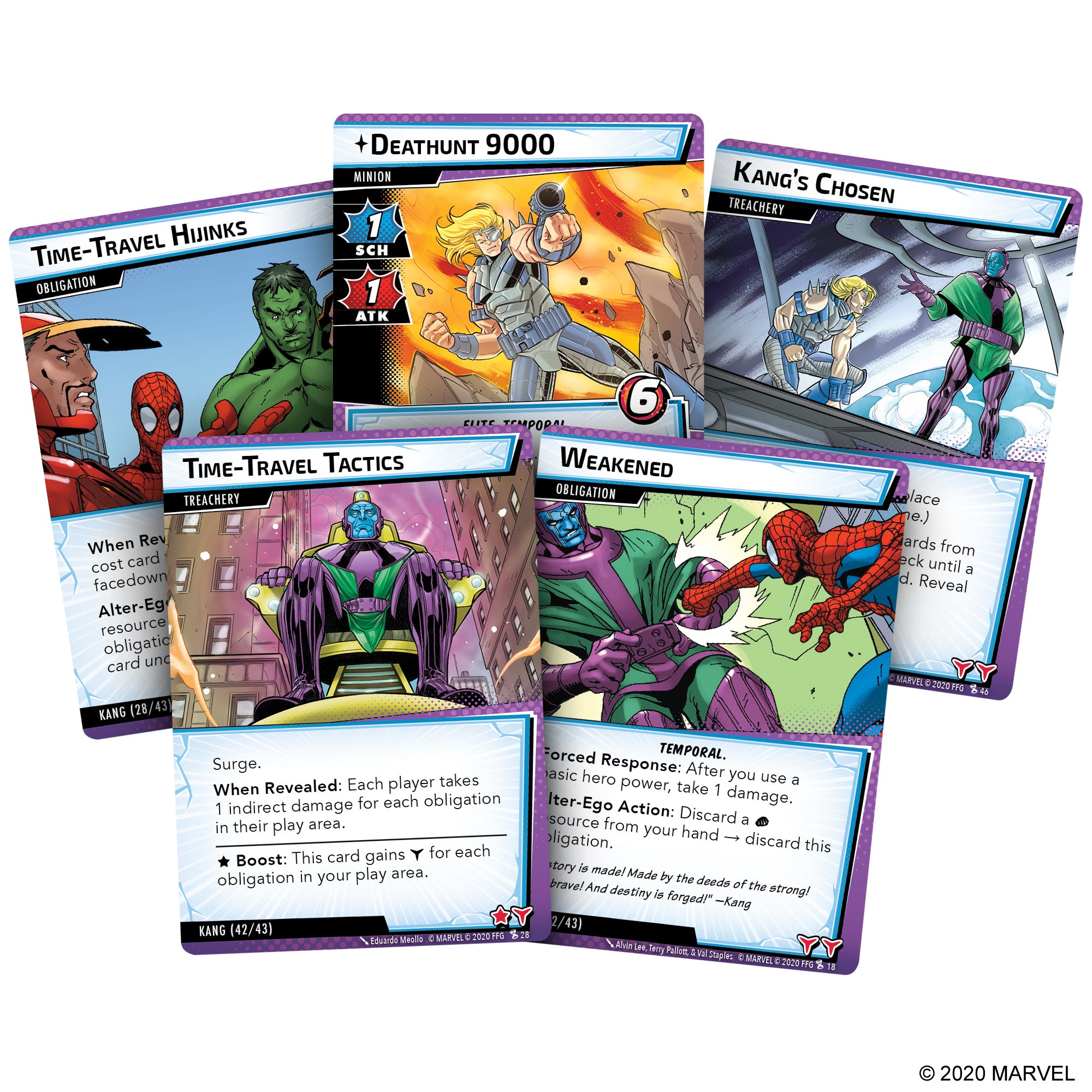 Marvel Champions: The Card Game - The Once and Future Kang Scenario Pack | Superhero Strategy Game for Adults & Teens | Perfect for Game Nights & Comic Book Fans