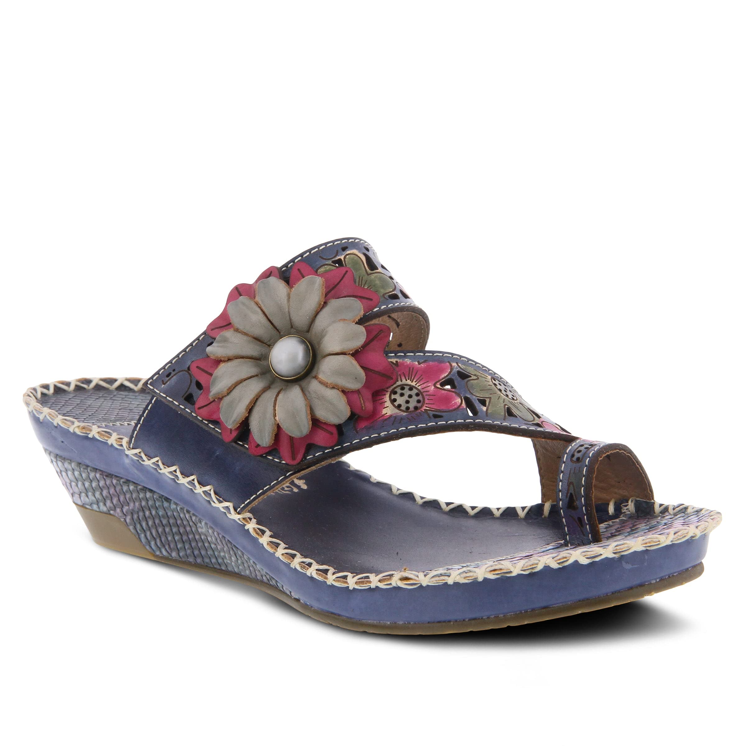 Spring Step L'Artiste Women's Vardi Comfortable Slide Sandals - Perfect for Beach, Poolside & Summer Casual Outfits