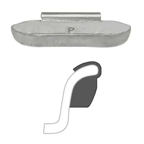AA P Uncoated Clip-On Lead Wheel Weights for Cars & Trucks – Perfect for Balancing Tires & Smooth Rides