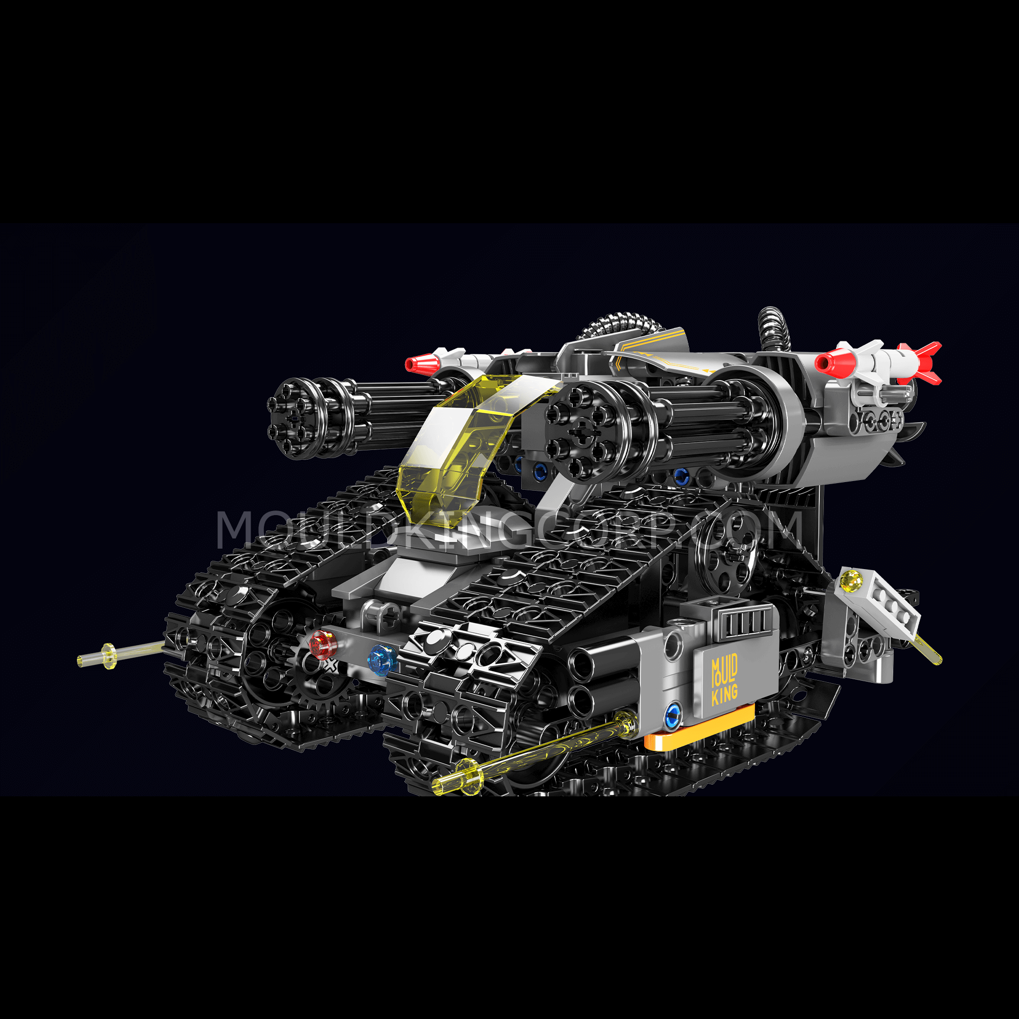 Mould King 15083 3-in-1 Military Robots STEM Building Blocks Set - 588 Pieces Educational Toy for Kids | Perfect for STEM Learning, Creative Play & Robot Enthusiasts | Birthday Gift & Classroom Activity