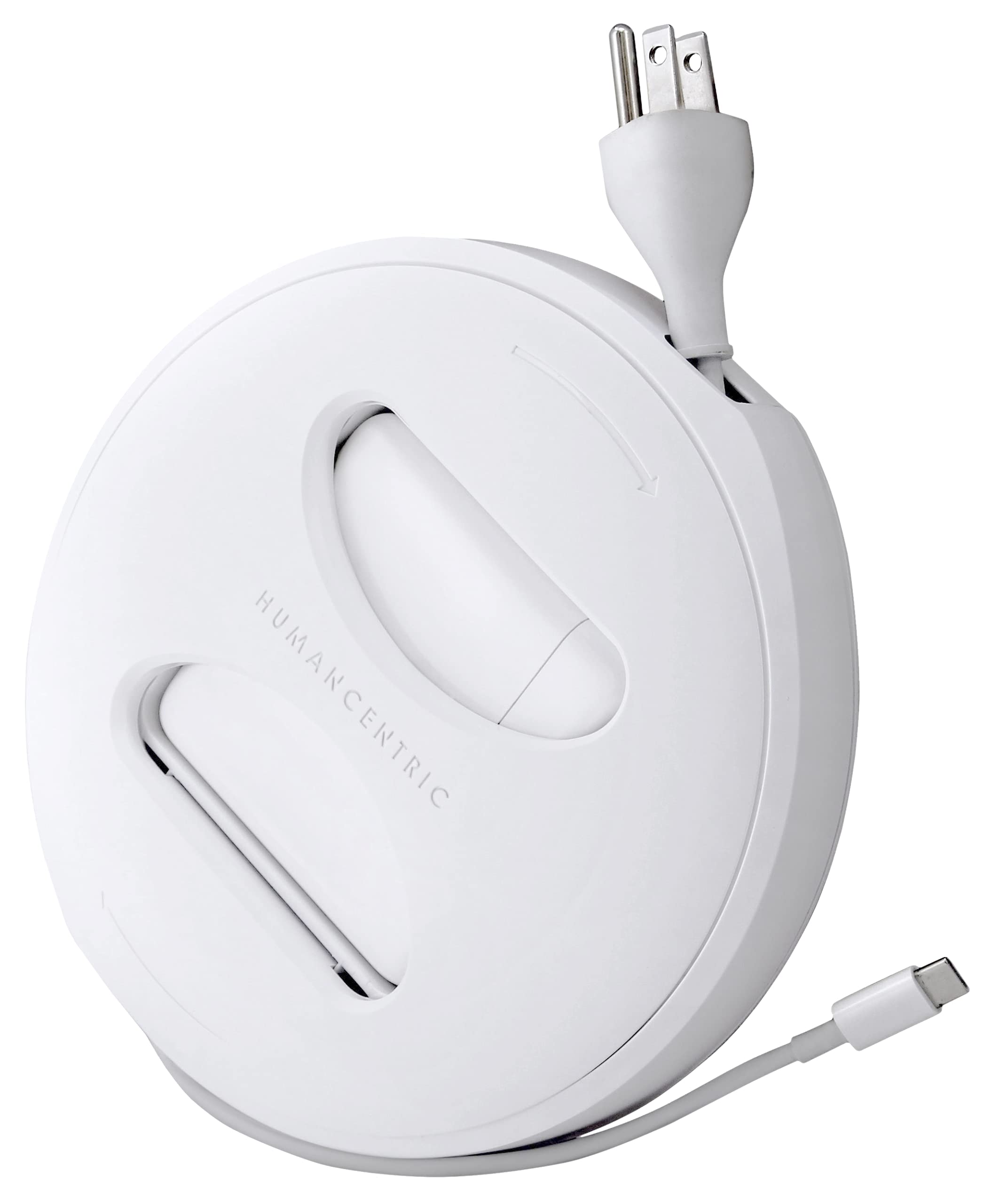 HumanCentric MacBook Charger Organizer - Cable Reel & Cord Winder for 45W/70W MagSafe - Travel Storage Case for Apple MacBook Pro/Air Power Cords - Perfect for Home, Office & Travel Accessories