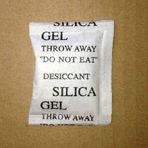 100 Pack Silica Gel Desiccant Packets - Moisture Absorber for Storage, Closet, Shoes & Electronics | Safe & Reusable Dehumidifiers for Home, Travel & Office Use