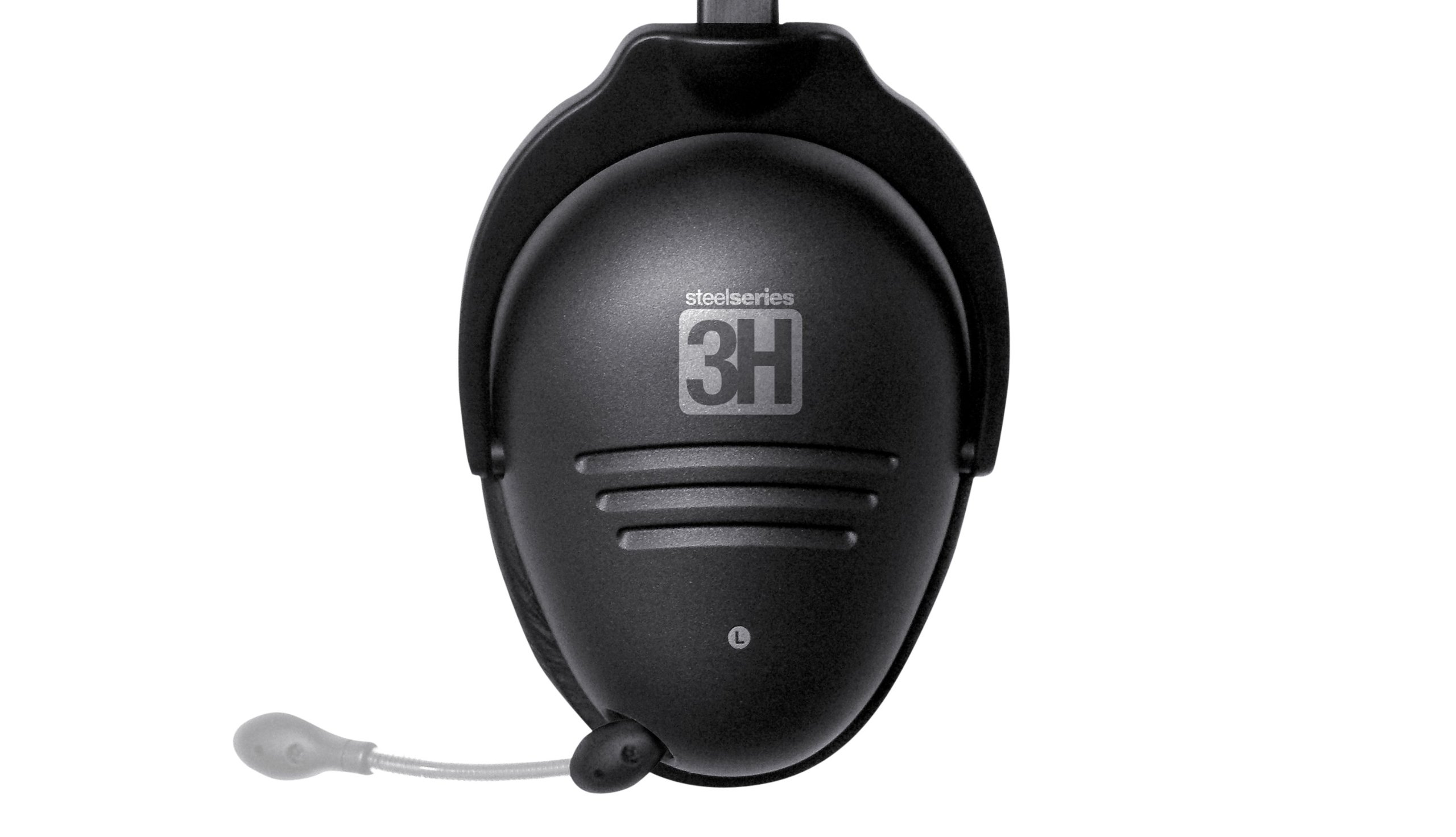 SteelSeries 3H USB Gaming Headset - Noise Cancelling Over-Ear Headphones with Mic for PC, PS4, Xbox - Black | Perfect for FPS Gaming, Streaming & Online Classes
