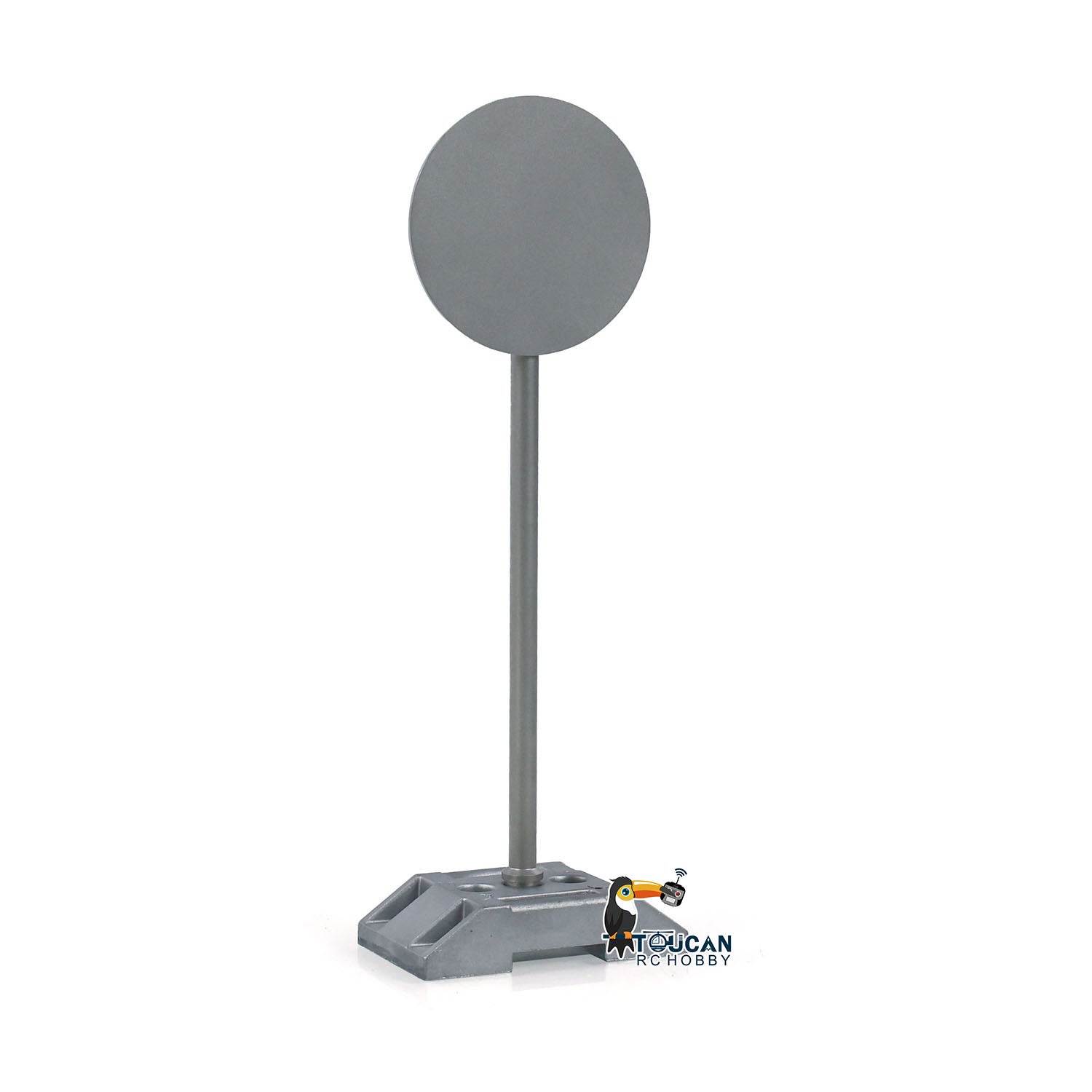 1/14 Scale Metal Simulation Traffic Signs for RC Construction Vehicles, Tractor Trucks & Dump Radio Control Car Models - Perfect for RC Construction Site Scenes & Display Collections