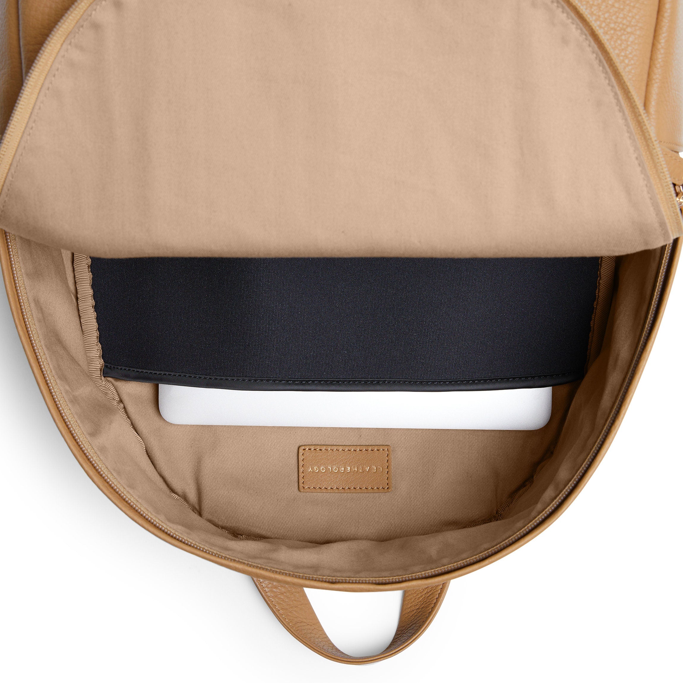 Sloan Backpack Camel - Stylish & Durable Travel Backpack for Men & Women - Perfect for Hiking, School, Work & Everyday Use