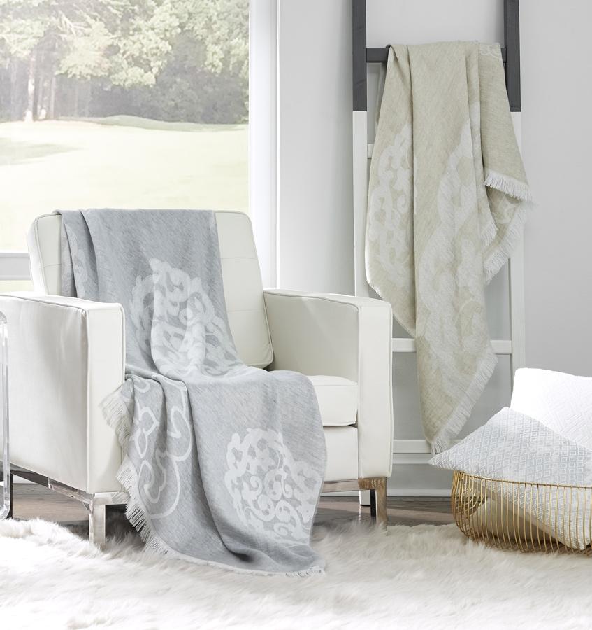 Lassia Throw Blanket - Soft & Cozy Knit Throw for Couch, Bed, and Sofa - Perfect for Relaxing, Lounging, and Home Decor