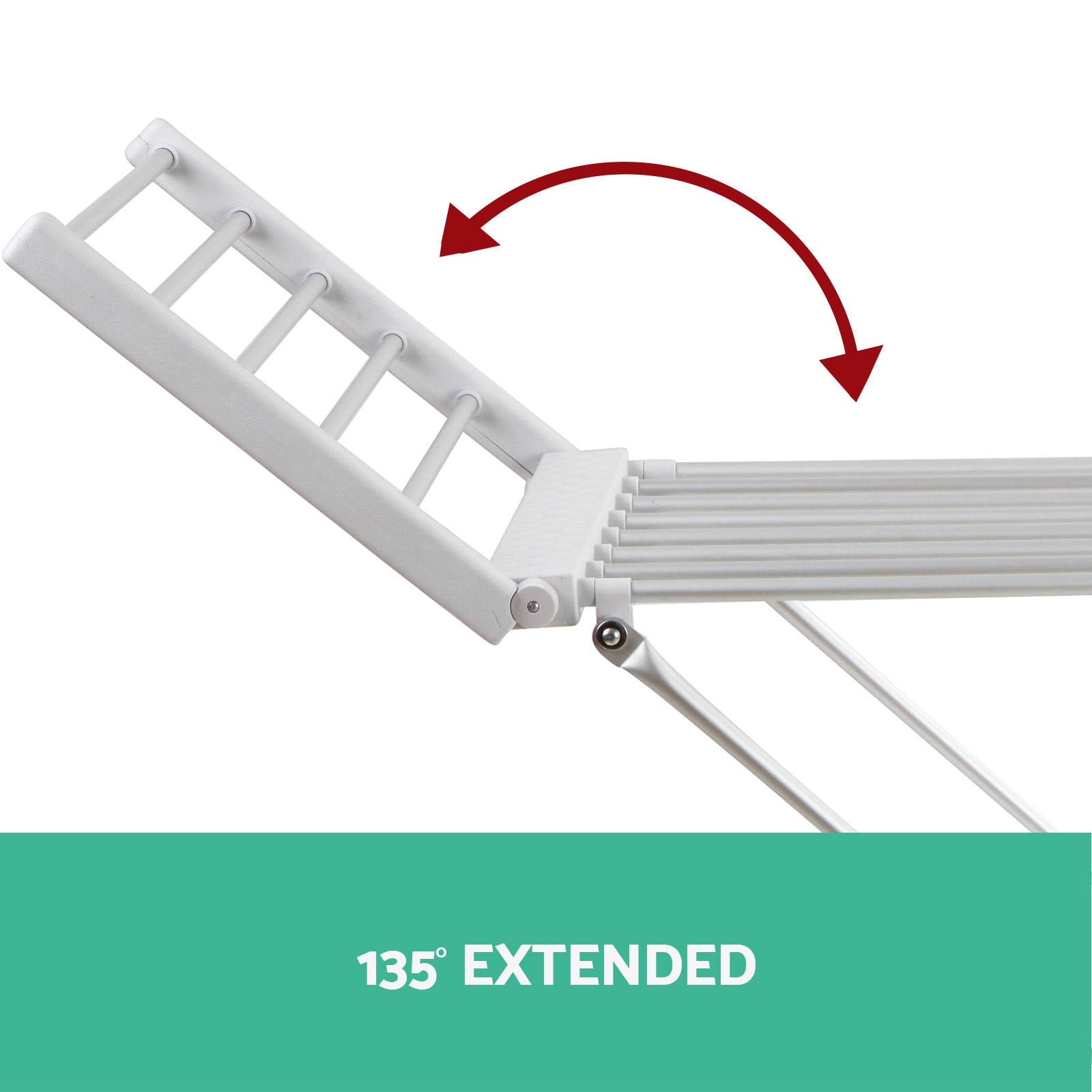 Devanti 18-Bar Electric Heated Towel Rail - Freestanding Bathroom Towel Warmer & Clothes Dryer for Spa, Luxury Home & Hotel Use