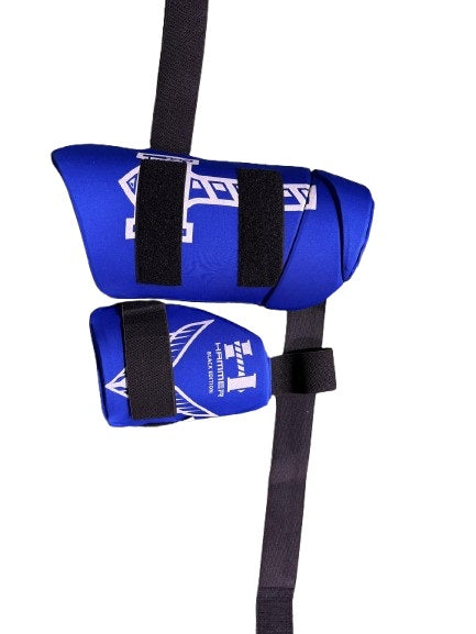 Junior Hammer Thigh Guard 2025 - Royal Blue Protective Gear for Youth Sports & Martial Arts Training