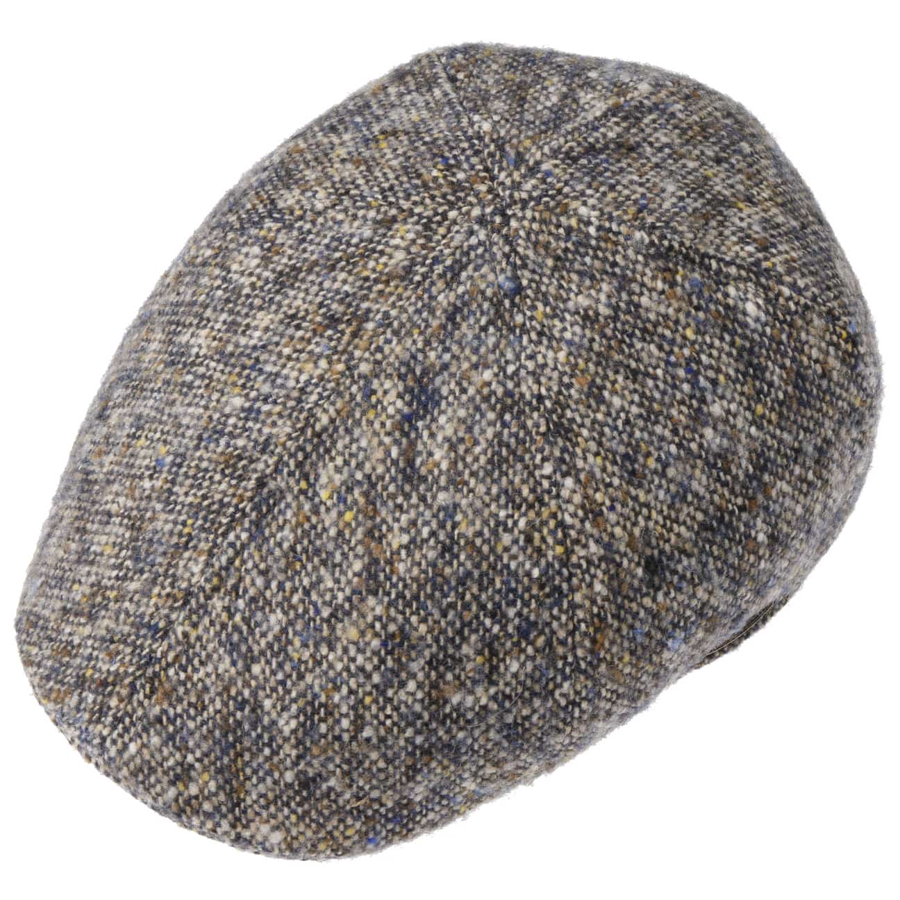Stetson Texas Donegal Wool Flat Cap - Classic Irish Style for Men | Perfect for Outdoor Activities, Casual Wear & Winter Fashion