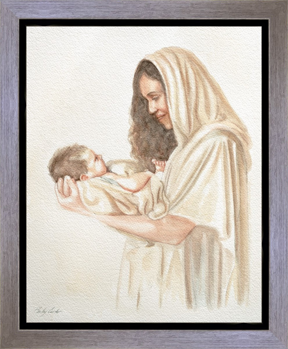 Her Joy Gallery Wrap Canvas Art - Premium Handmade Wall Decor for Living Room, Bedroom & Office - Perfect for Home Decor & Gifting