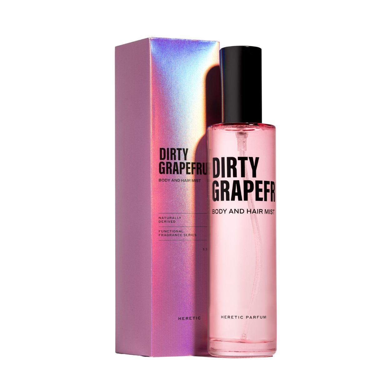 Refreshing Dirty Grapefruit Body & Hair Mist - Natural Citrus Scent for Women - Perfect for Gym, Travel & Everyday Use