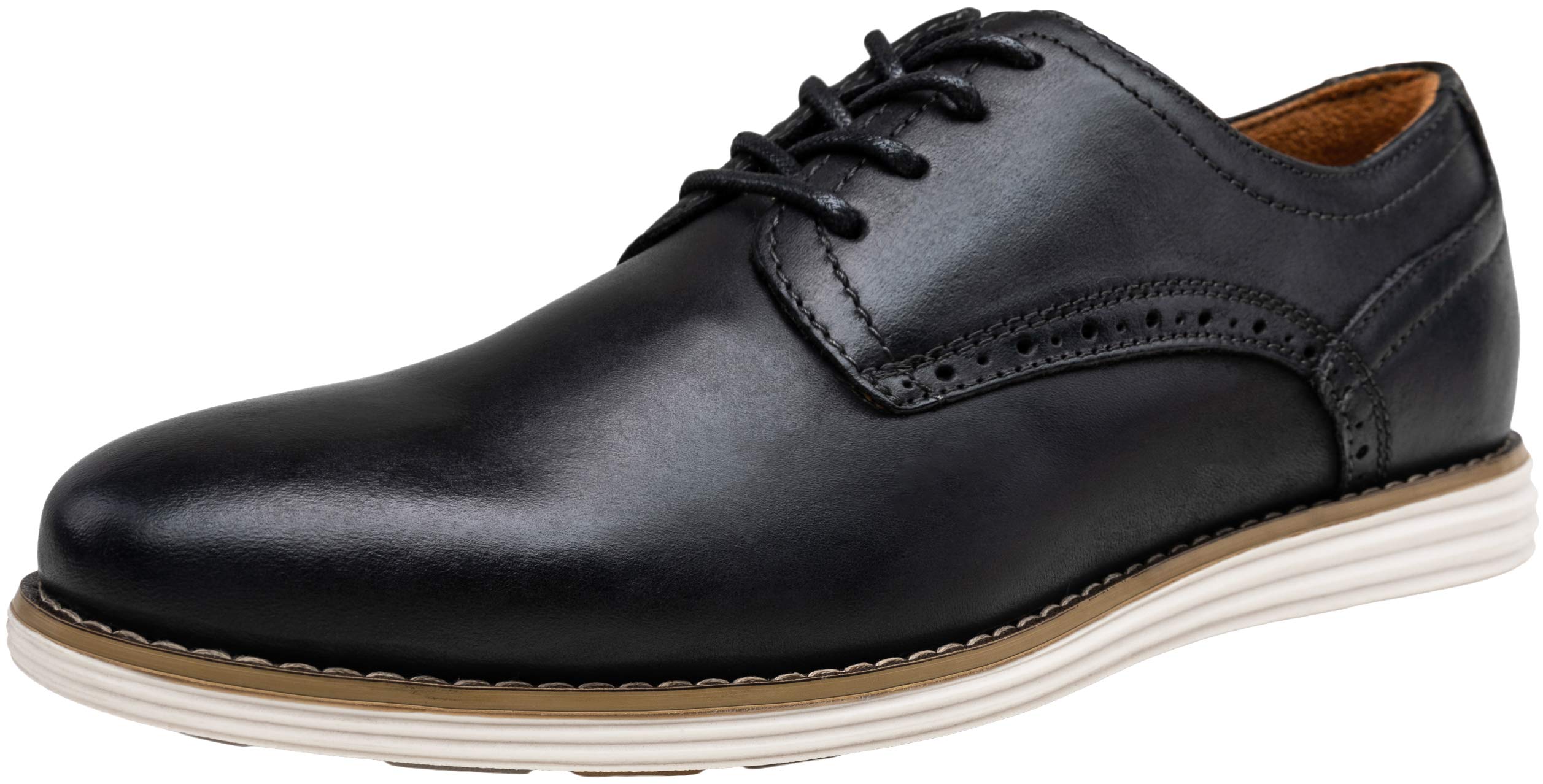 Premium Men's Leather Dress Shoes - Business Oxfords for Formal & Casual Wear - Ideal for Office, Weddings & Special Occasions